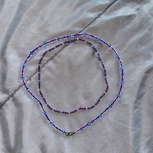 Purple necklace set💜💜